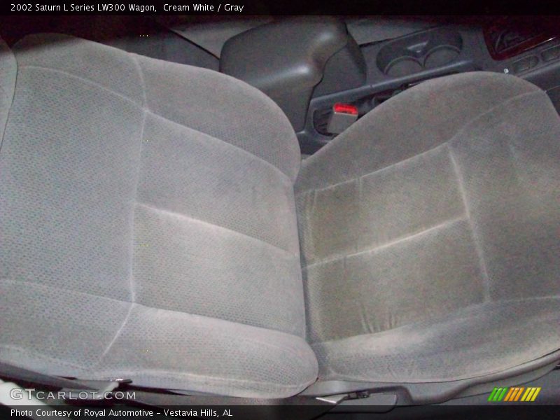 Cream White / Gray 2002 Saturn L Series LW300 Wagon