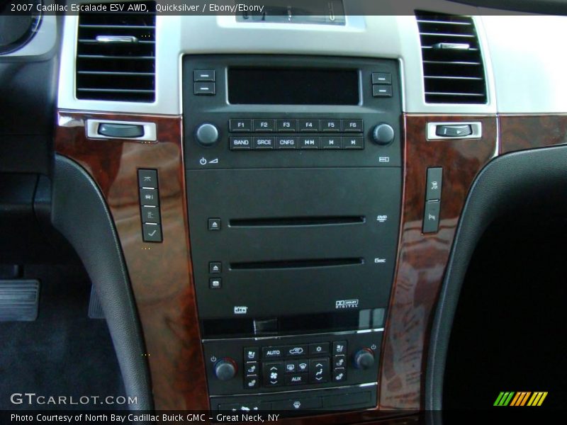Quicksilver / Ebony/Ebony 2007 Cadillac Escalade ESV AWD