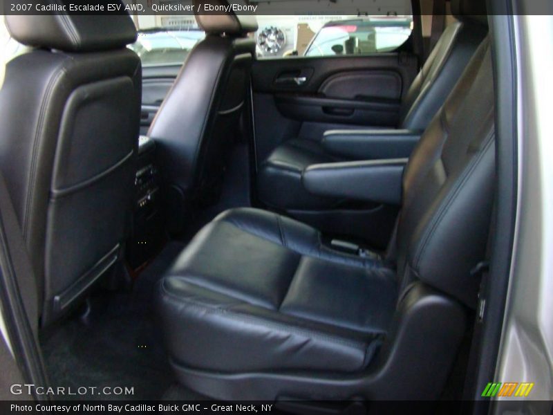 Quicksilver / Ebony/Ebony 2007 Cadillac Escalade ESV AWD