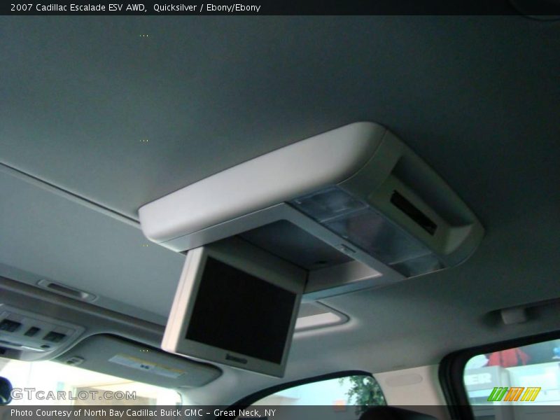 Quicksilver / Ebony/Ebony 2007 Cadillac Escalade ESV AWD