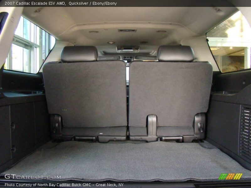 Quicksilver / Ebony/Ebony 2007 Cadillac Escalade ESV AWD