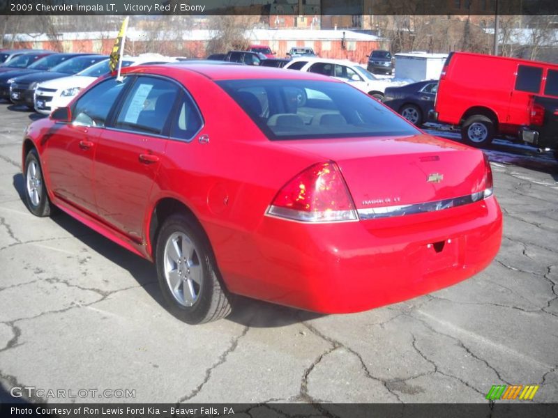Victory Red / Ebony 2009 Chevrolet Impala LT