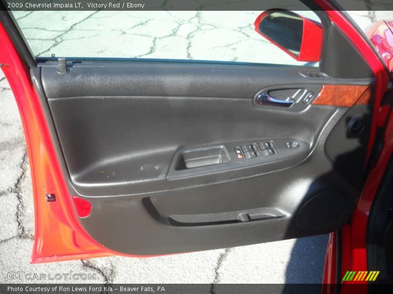 Victory Red / Ebony 2009 Chevrolet Impala LT
