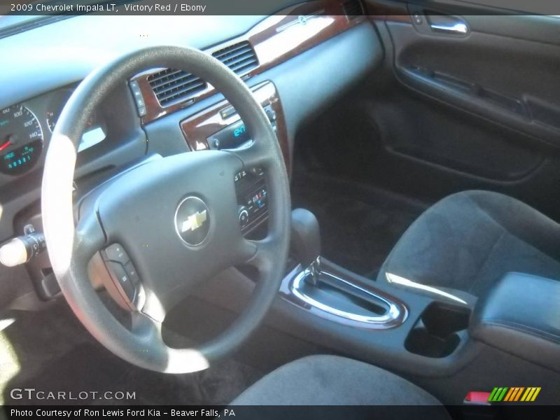 Victory Red / Ebony 2009 Chevrolet Impala LT