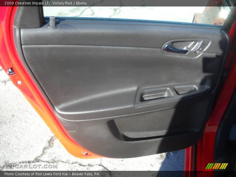 Victory Red / Ebony 2009 Chevrolet Impala LT