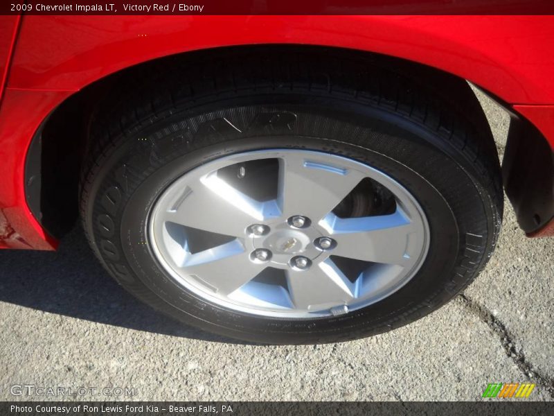 Victory Red / Ebony 2009 Chevrolet Impala LT