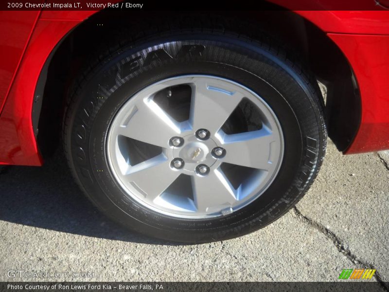 Victory Red / Ebony 2009 Chevrolet Impala LT