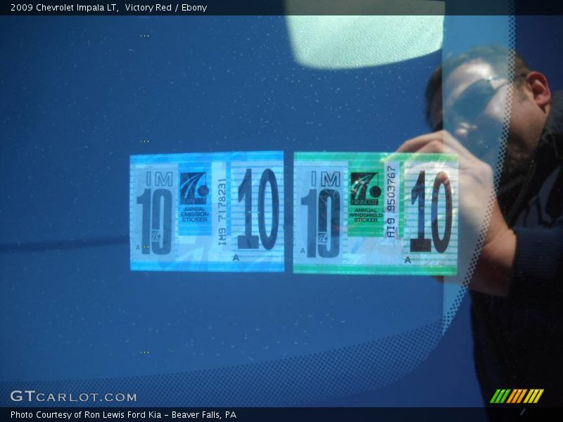 Victory Red / Ebony 2009 Chevrolet Impala LT