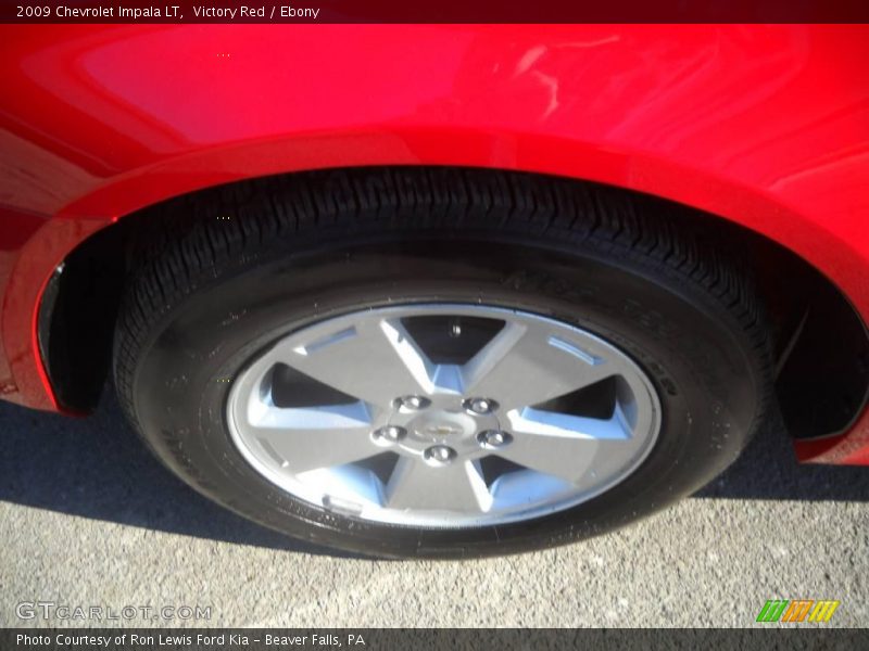 Victory Red / Ebony 2009 Chevrolet Impala LT