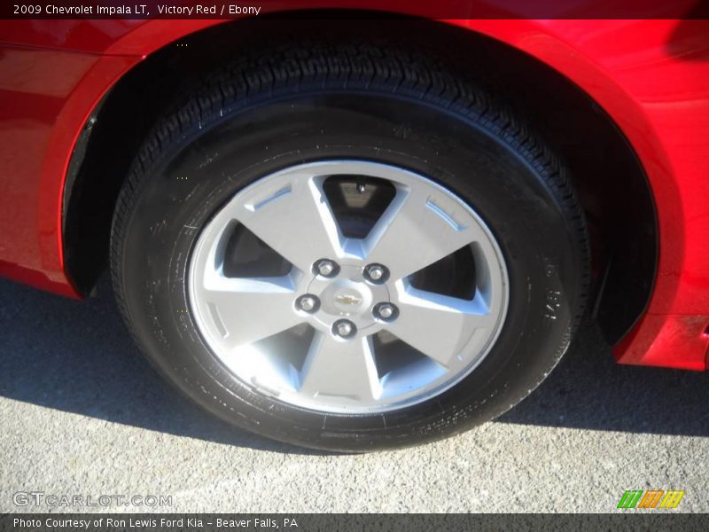 Victory Red / Ebony 2009 Chevrolet Impala LT