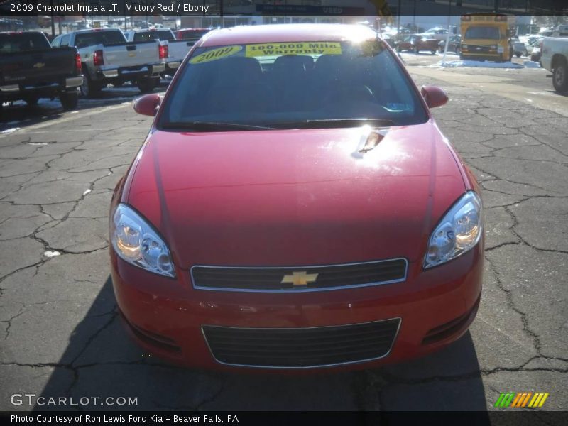 Victory Red / Ebony 2009 Chevrolet Impala LT