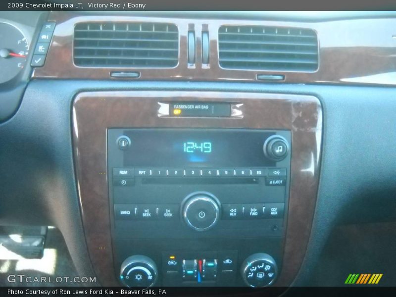 Victory Red / Ebony 2009 Chevrolet Impala LT