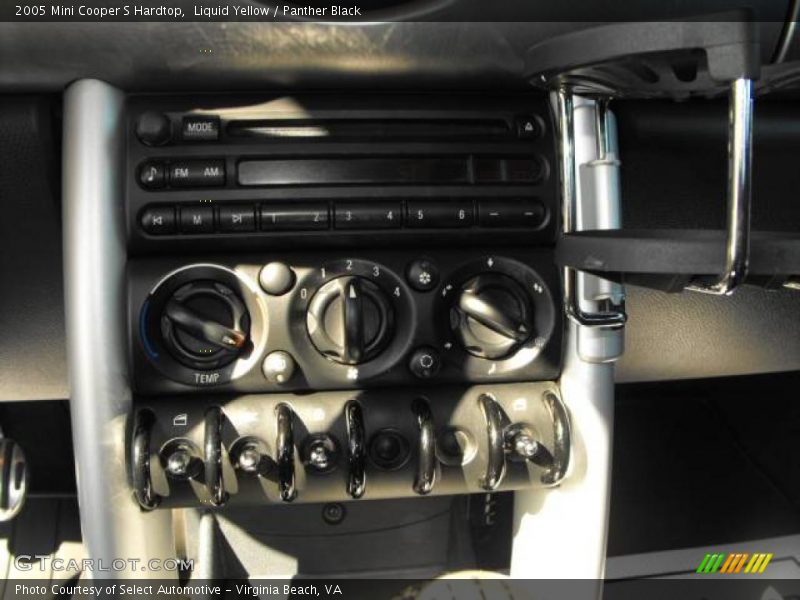 Liquid Yellow / Panther Black 2005 Mini Cooper S Hardtop