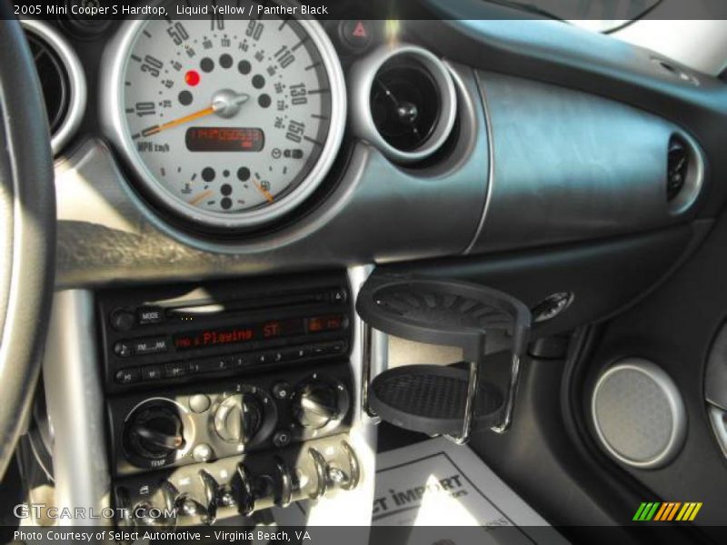 Liquid Yellow / Panther Black 2005 Mini Cooper S Hardtop
