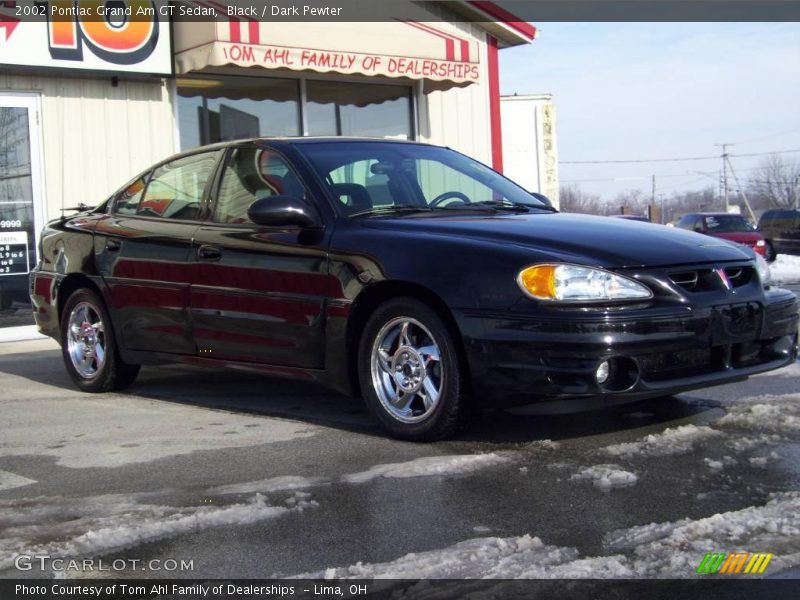 Black / Dark Pewter 2002 Pontiac Grand Am GT Sedan