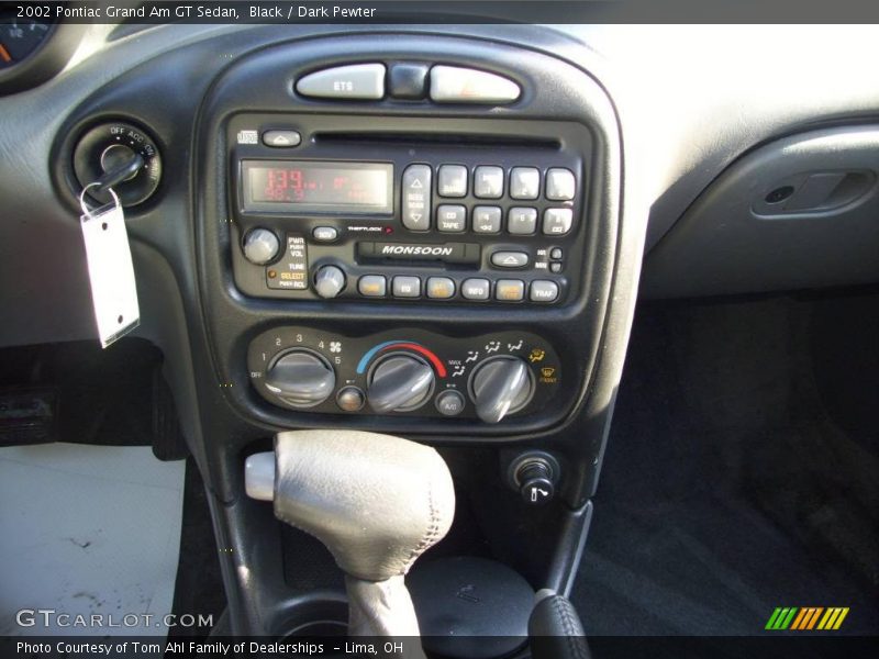 Black / Dark Pewter 2002 Pontiac Grand Am GT Sedan