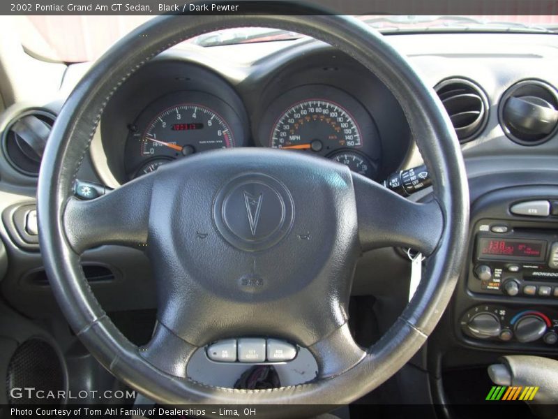 Black / Dark Pewter 2002 Pontiac Grand Am GT Sedan