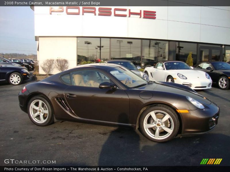 Macadamia Metallic / Sand Beige 2008 Porsche Cayman