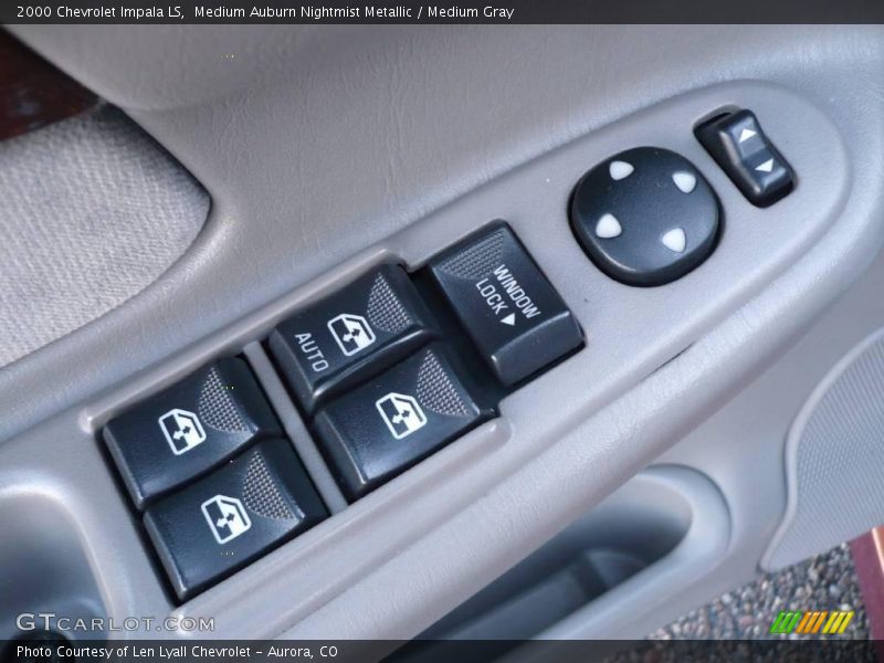 Medium Auburn Nightmist Metallic / Medium Gray 2000 Chevrolet Impala LS
