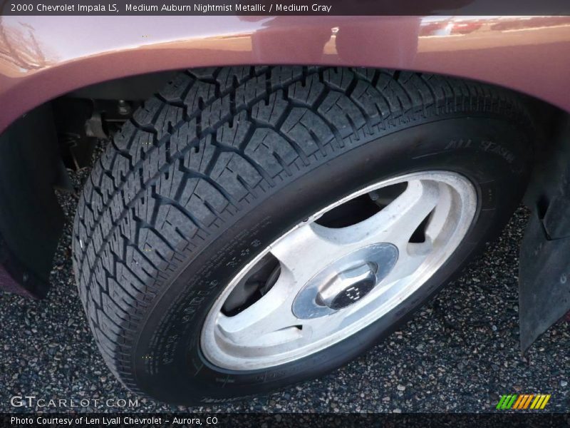 Medium Auburn Nightmist Metallic / Medium Gray 2000 Chevrolet Impala LS