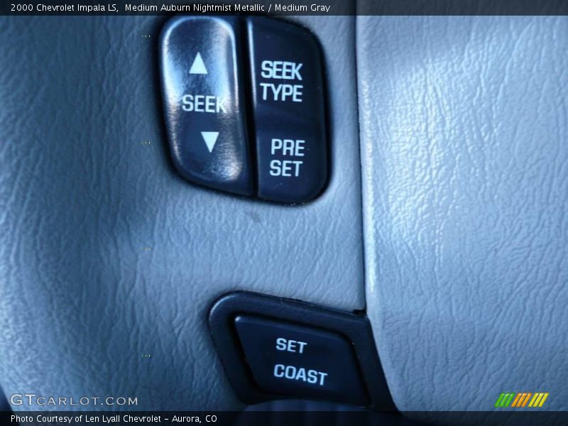 Medium Auburn Nightmist Metallic / Medium Gray 2000 Chevrolet Impala LS
