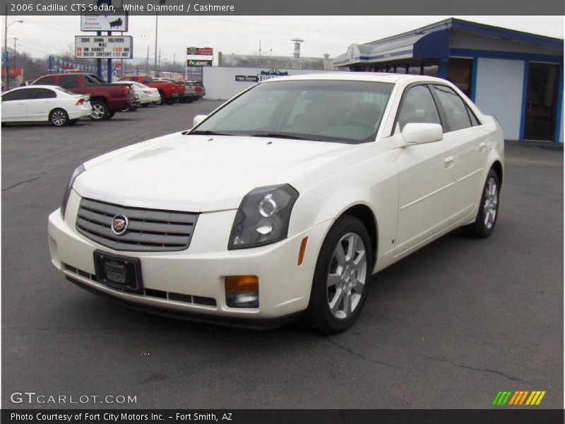 White Diamond / Cashmere 2006 Cadillac CTS Sedan