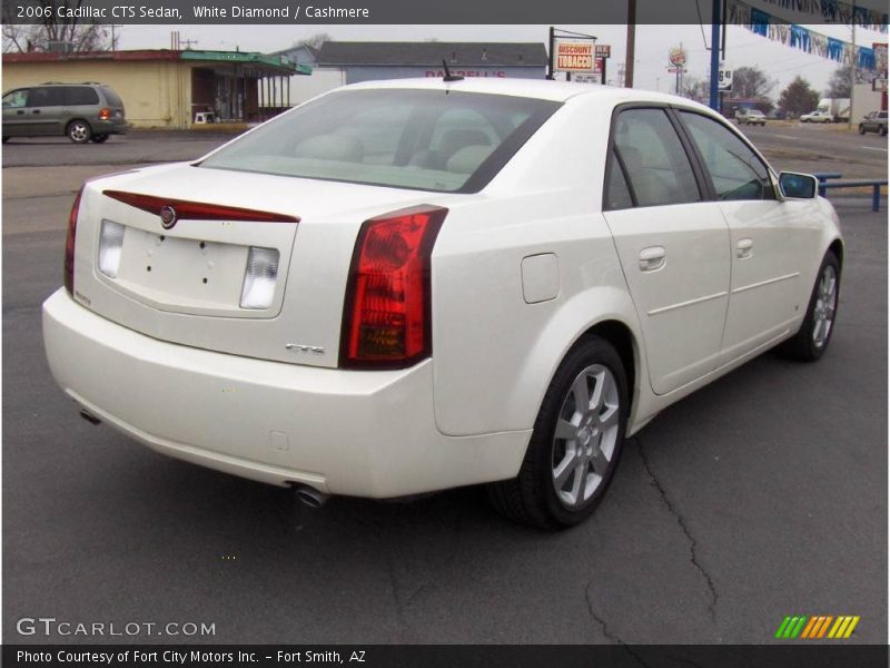 White Diamond / Cashmere 2006 Cadillac CTS Sedan