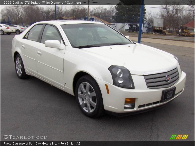 White Diamond / Cashmere 2006 Cadillac CTS Sedan