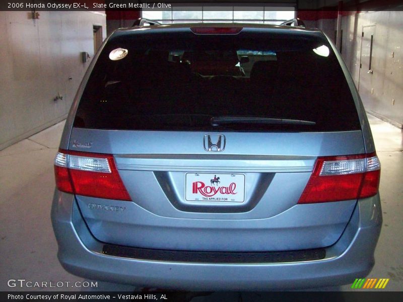 Slate Green Metallic / Olive 2006 Honda Odyssey EX-L