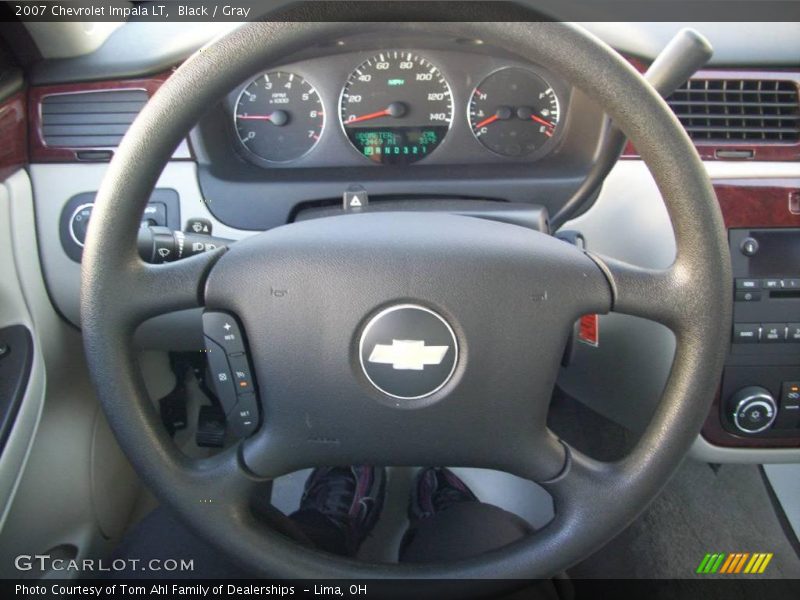 Black / Gray 2007 Chevrolet Impala LT
