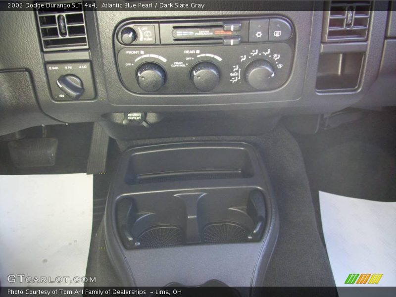 Atlantic Blue Pearl / Dark Slate Gray 2002 Dodge Durango SLT 4x4