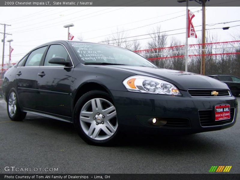 Slate Metallic / Neutral 2009 Chevrolet Impala LT