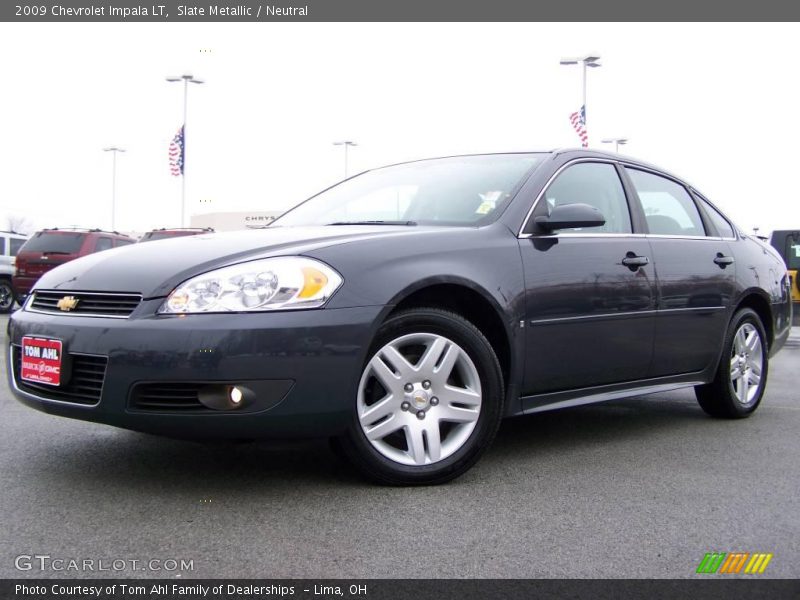 Slate Metallic / Neutral 2009 Chevrolet Impala LT