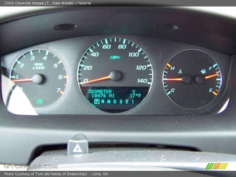 Slate Metallic / Neutral 2009 Chevrolet Impala LT