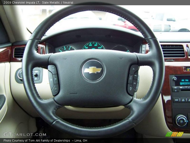 Slate Metallic / Neutral 2009 Chevrolet Impala LT