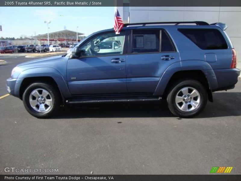 Pacific Blue Metallic / Stone 2005 Toyota 4Runner SR5