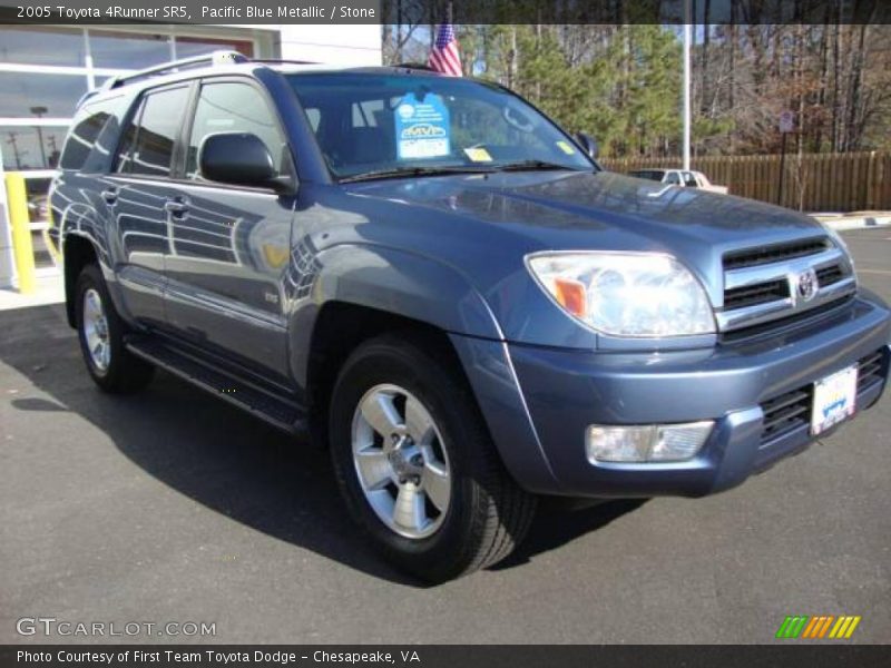 Pacific Blue Metallic / Stone 2005 Toyota 4Runner SR5