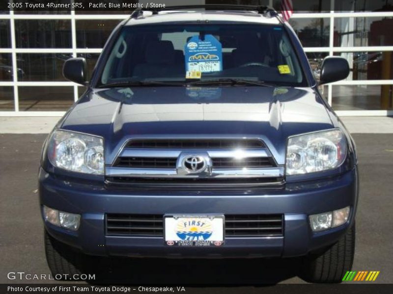 Pacific Blue Metallic / Stone 2005 Toyota 4Runner SR5