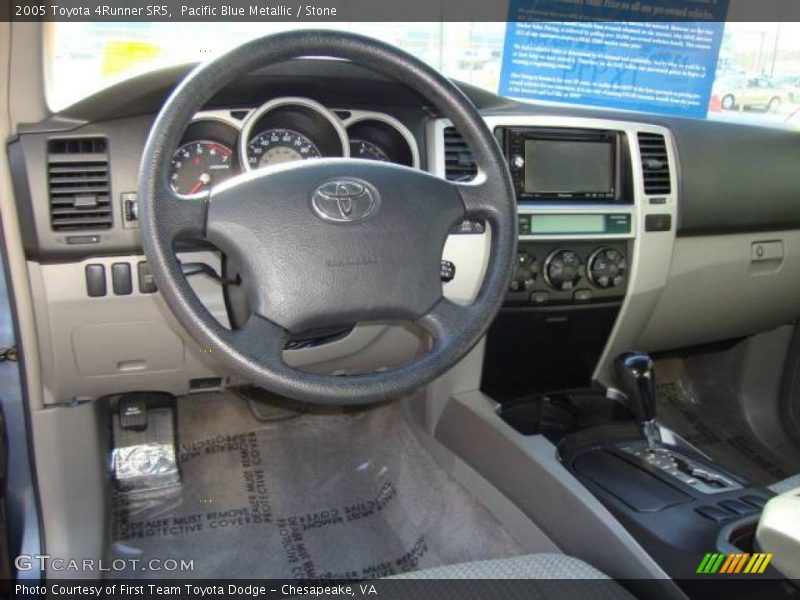 Pacific Blue Metallic / Stone 2005 Toyota 4Runner SR5