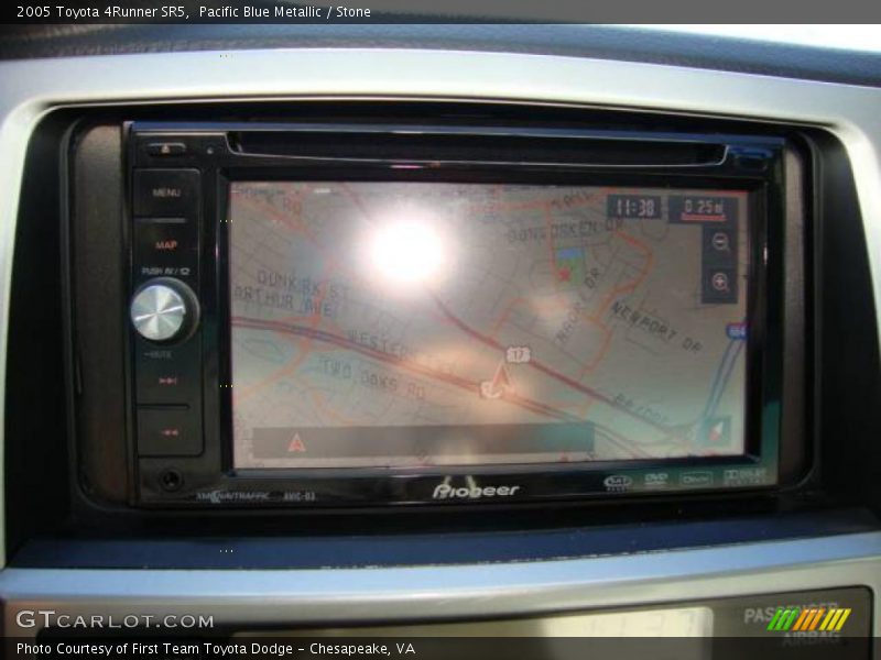 Pacific Blue Metallic / Stone 2005 Toyota 4Runner SR5
