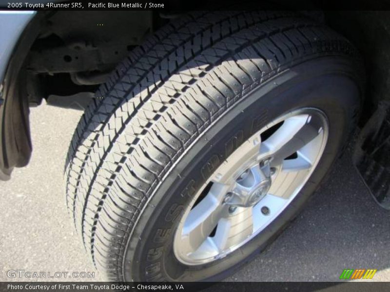 Pacific Blue Metallic / Stone 2005 Toyota 4Runner SR5