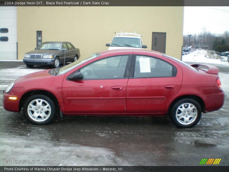 Blaze Red Pearlcoat / Dark Slate Gray 2004 Dodge Neon SXT