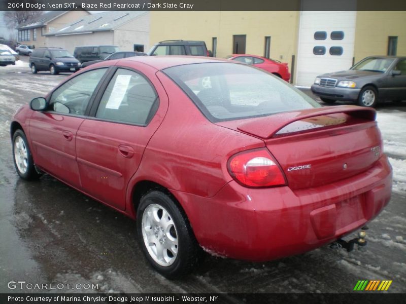 Blaze Red Pearlcoat / Dark Slate Gray 2004 Dodge Neon SXT