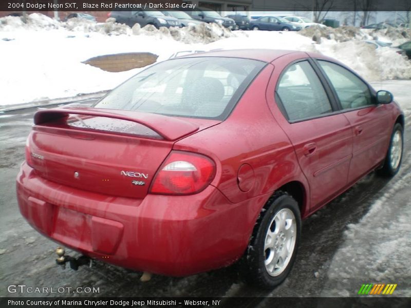 Blaze Red Pearlcoat / Dark Slate Gray 2004 Dodge Neon SXT