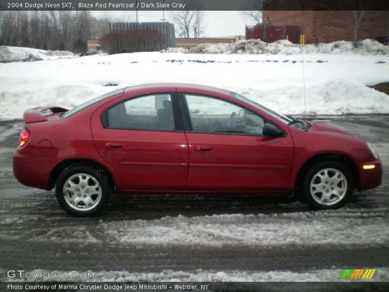 Blaze Red Pearlcoat / Dark Slate Gray 2004 Dodge Neon SXT
