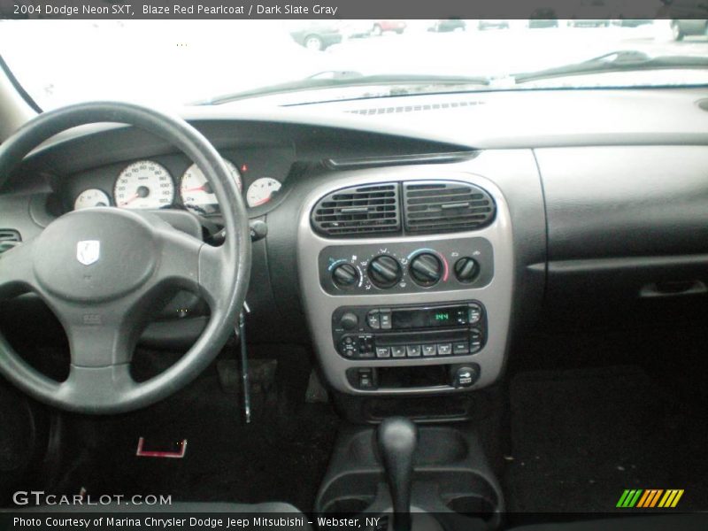 Blaze Red Pearlcoat / Dark Slate Gray 2004 Dodge Neon SXT