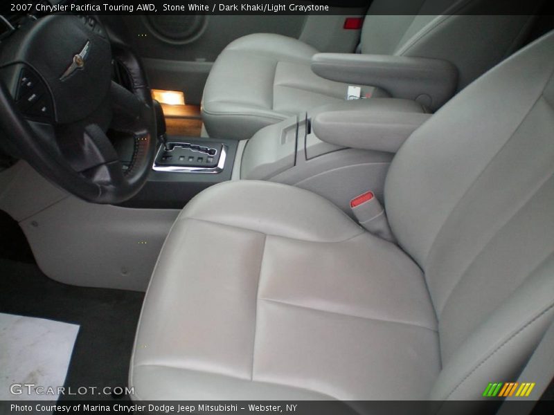 Stone White / Dark Khaki/Light Graystone 2007 Chrysler Pacifica Touring AWD