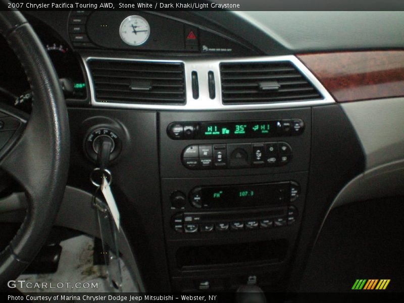 Stone White / Dark Khaki/Light Graystone 2007 Chrysler Pacifica Touring AWD