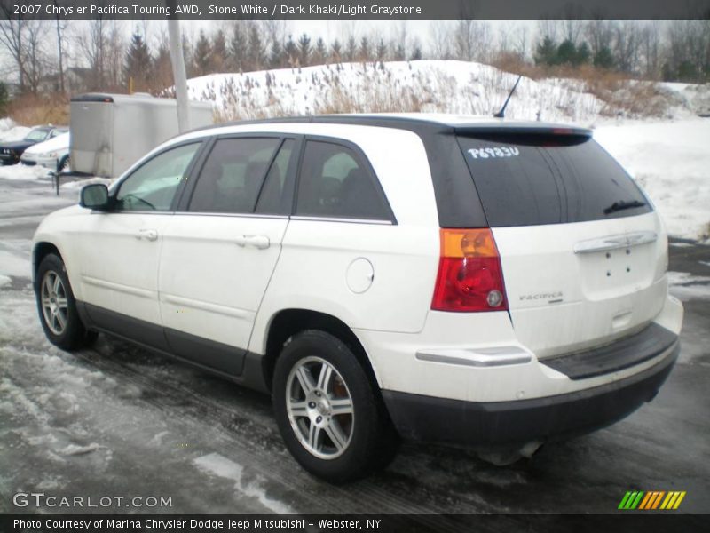Stone White / Dark Khaki/Light Graystone 2007 Chrysler Pacifica Touring AWD