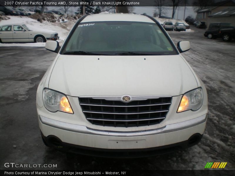 Stone White / Dark Khaki/Light Graystone 2007 Chrysler Pacifica Touring AWD